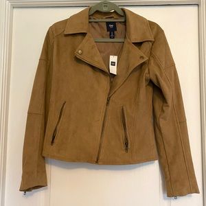 Tan suede jacket